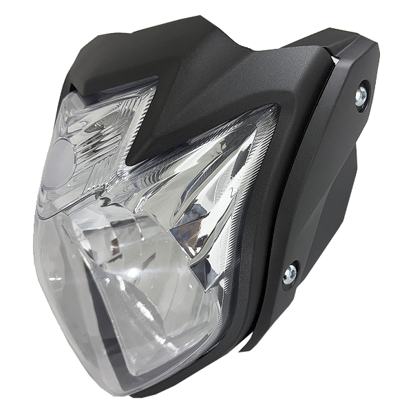 Farol Completo Fazer 250 Preto Fosco Ano 2014 e 2015