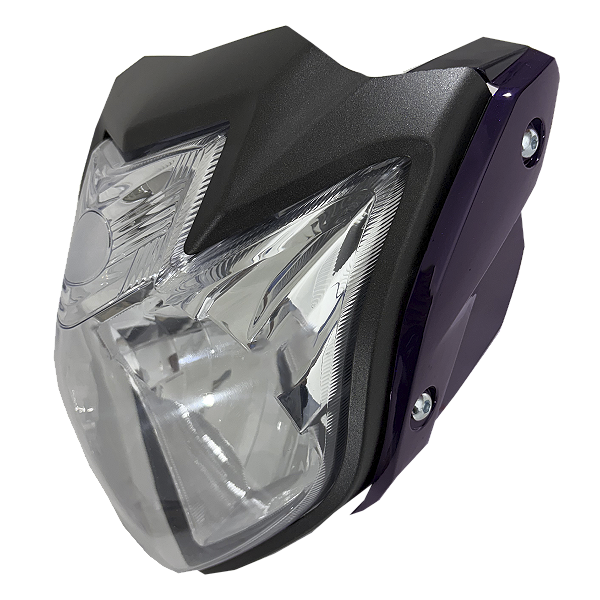 Farol Completo Fazer 250 Roxo Ano 2011 A 2013