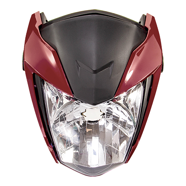 Frente Farol Completo Titan 160 Vermelho Pimenta Ano 2024