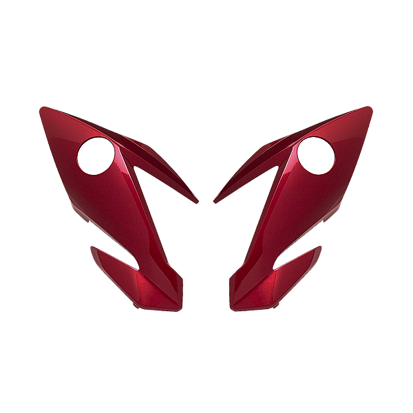 Carenagem Do Farol Bananinha Titan 160 Vermelho Pimenta Ano 2024