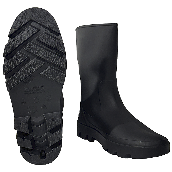 Bota Galocha Motoboy Chuva Storm Pvc Vonder Solado Preto