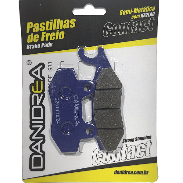Jogo Pastilha Freio Dianteiro Ybr 125 Cbx 250 Twister Cb 300