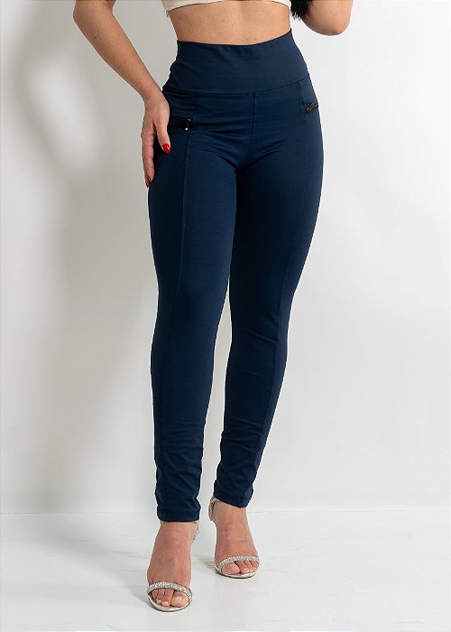 Calça Legging Feminina Grossa Suplex Cintura Alta