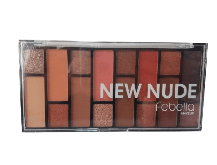 PALETA NEW NUDE 16 CORES FEBELLA - PSO30340
