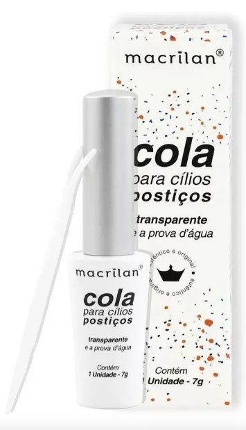 COLA PARA CÍLIOS POSTIÇOS TRANSPARENTE