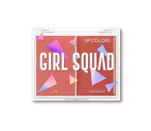 BLUSH EM PÓ E CREMOSO GIRL SQUAD
