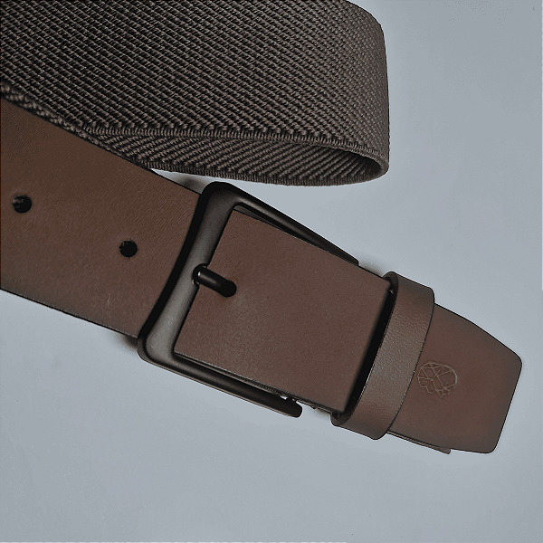 Cinto Masculino Dubulle - Fivela Águia Ajustável - Couro Legítimo - Presente