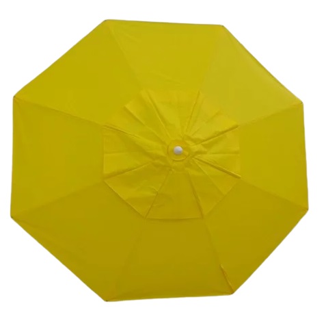 Ombrelone Redondo 2,40 M em Madeira - Amarelo