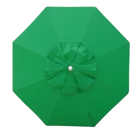 Ombrelone Redondo 2,40 M em Madeira - Verde
