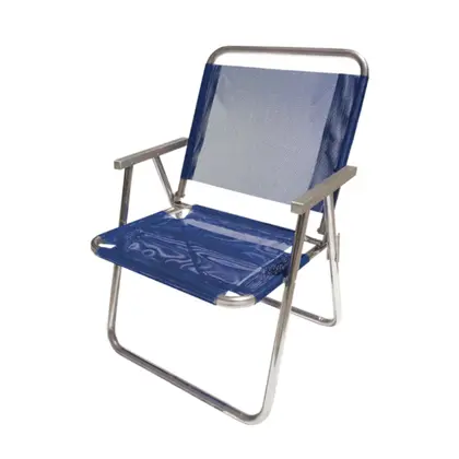 Cadeira de Praia Varanda Extra Larga - Azul Royal