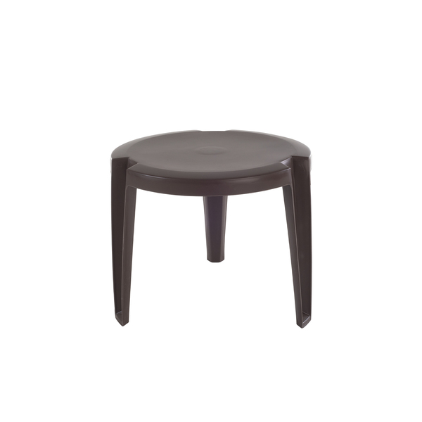 Mesa de Apoio D45x38 cm com 03 pés - Marrom