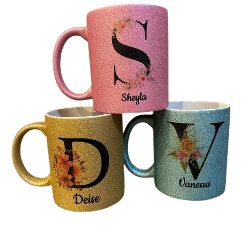 CANECA PORCELANA ALL GLITTER