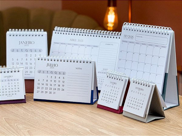 Calendário 2025 Coleção Clean