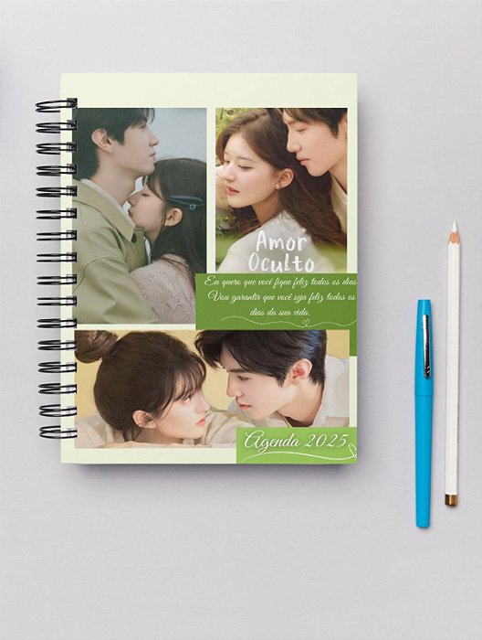 Agenda Dorameira 2025 - Amor Oculto