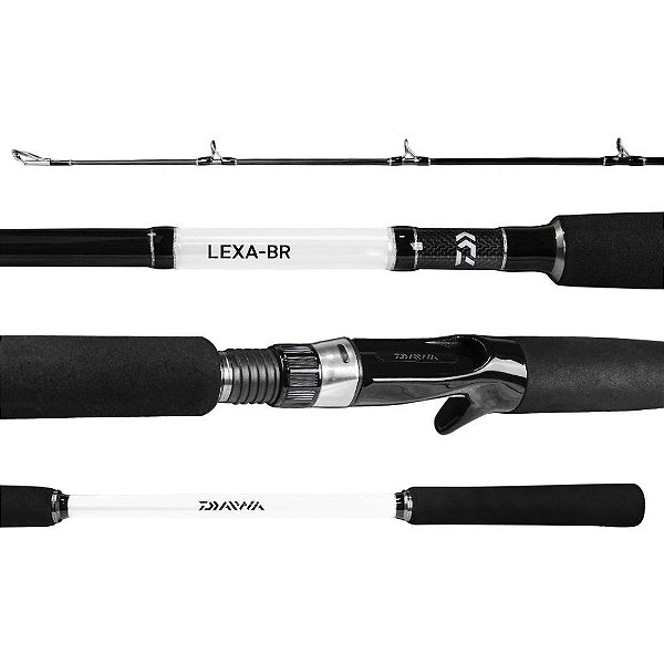 Vara Daiwa Lexa BR 2,40 duas partes 20/50lbs
