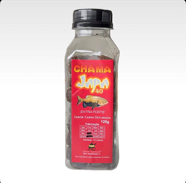 RAÇÃO FURADINHA CHAMA JAPA 40 - P40