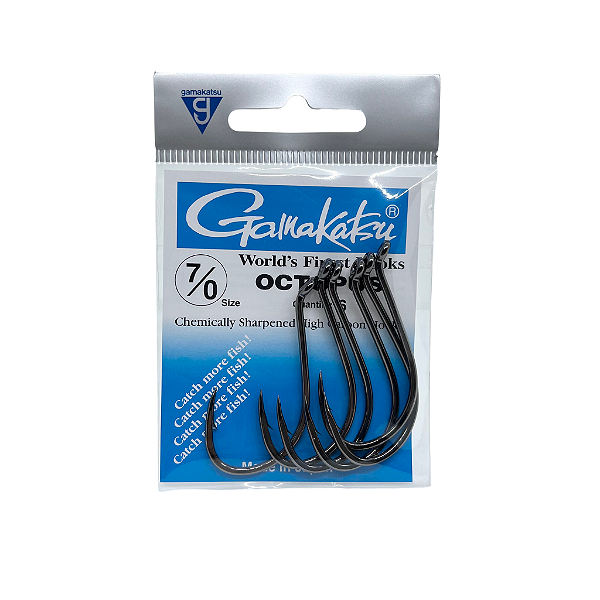 Anzol Gamakatsu Octopus (Tamanhos a escolher)