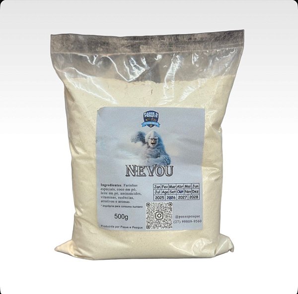 massa Super Branca Nevou 500G