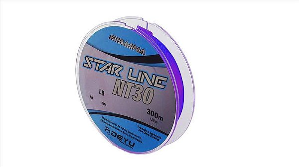 Linha Deyu Stamina Star line NT-30 300 metros 0,37mm