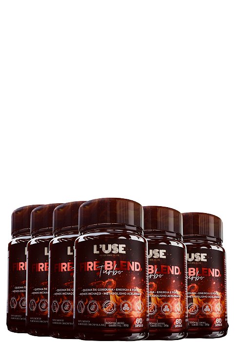 KIT FIRE BLEND TURBO COM 6 UNIDADES