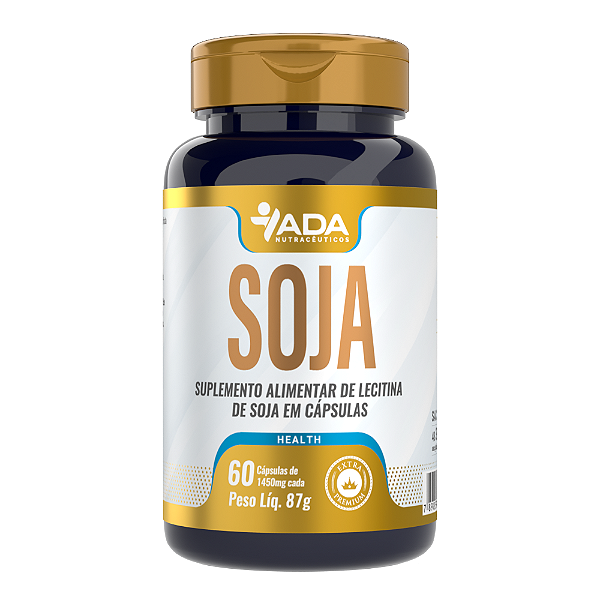 Lecitina de Soja - 60 Cápsulas