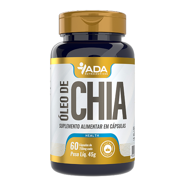 Óleo de Chia - 60 Cápsulas 750mg