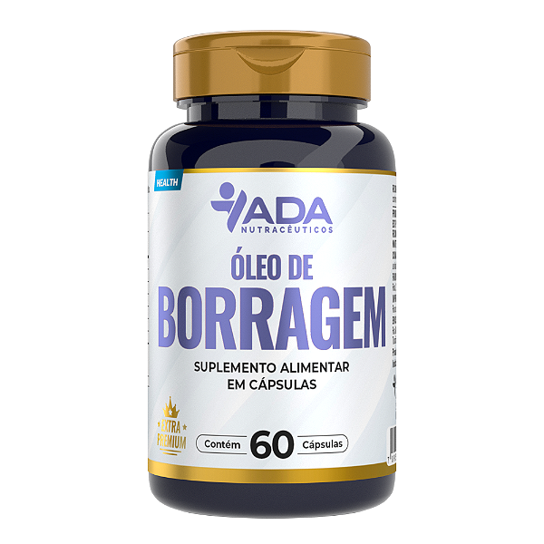 Óleo de Borragem - 60 Cápsulas 500mg