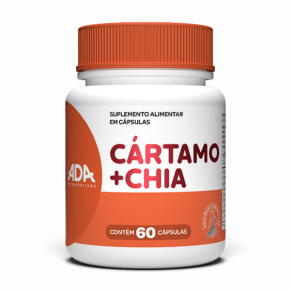 Óleo de Cártamo + Chia - 60 Cápsulas 1000mg