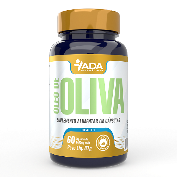 Óleo de Oliva - 60 Cápsulas 1000mg
