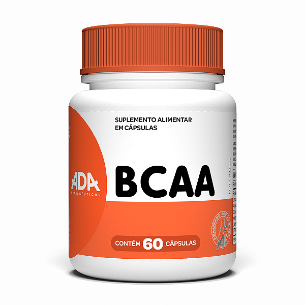 BCAA - L-leucina + L-valina + L-isoleucina - 60 Cápsulas 1900mg