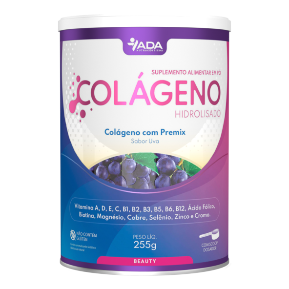 Colágeno Hidrolisado - 255G Uva