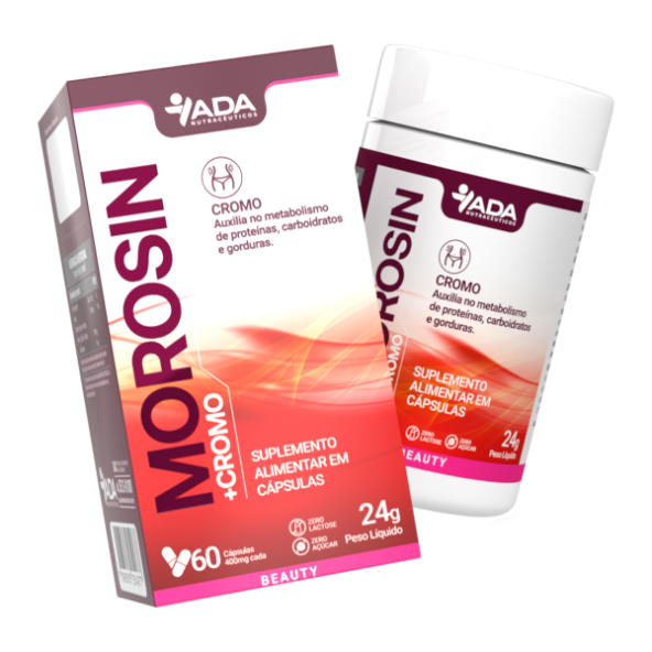 Morosin - Morosil + Cromo - 60 Cápsulas 400mg