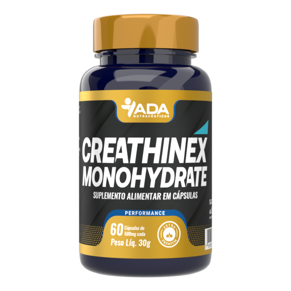 Creathinex - Creatina - 60 Cápsulas 800mg