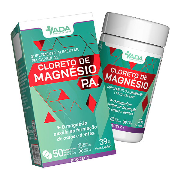 Cloreto de Magnésio - 50 Comprimidos