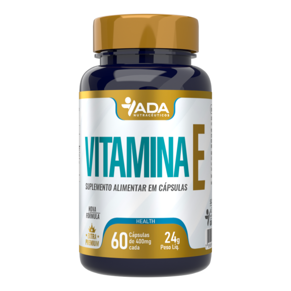Vitamina E - 60 Cápsulas 400mg