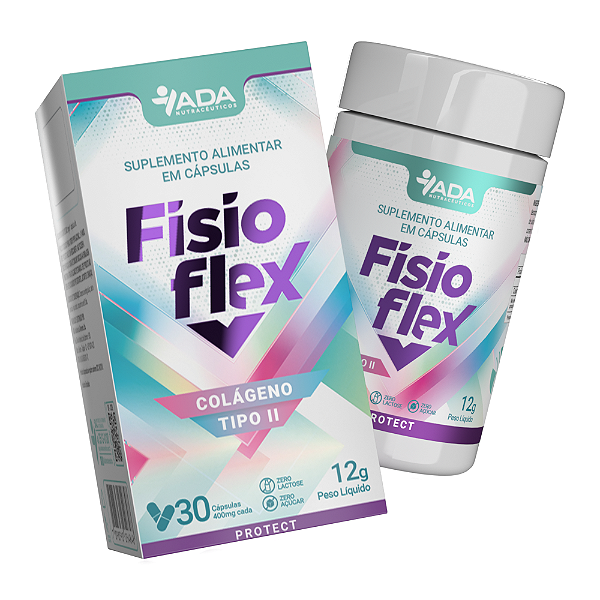 Fisioflex - Colágeno Tipo II - 30 Cápsulas 400mg