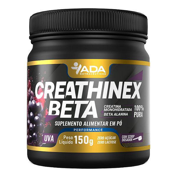 Creathinex Beta - Creatina + Beta Alanina - 150g Uva