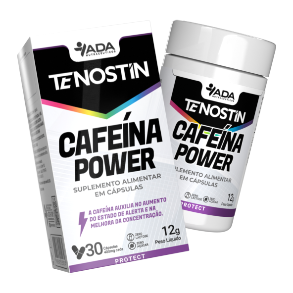 Tenostin Cafeína - 30 Cápsulas 400mg