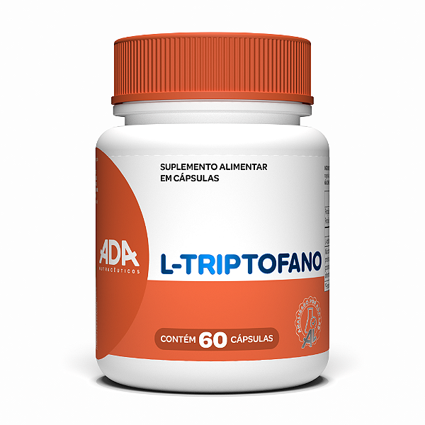 L-Triptofano - 60 Cápsulas 400mg