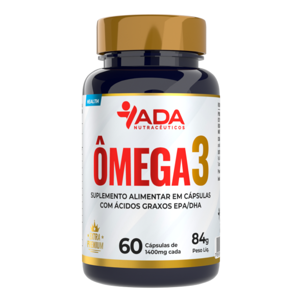 Ômega 3 - 18 EPA - 12 DHA - 60 Cápsulas 1400mg