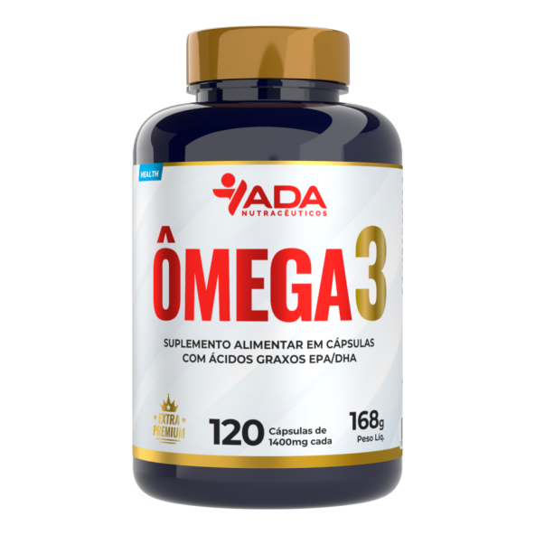 Ômega 3 - 18 EPA - 12 DHA - 120 Cápsulas 1400mg