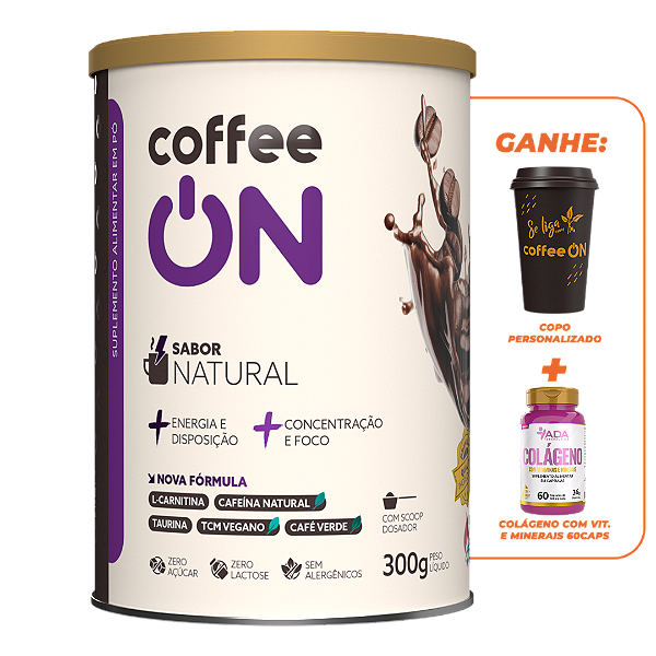Coffee ON - Café Funcional - 300g Natural