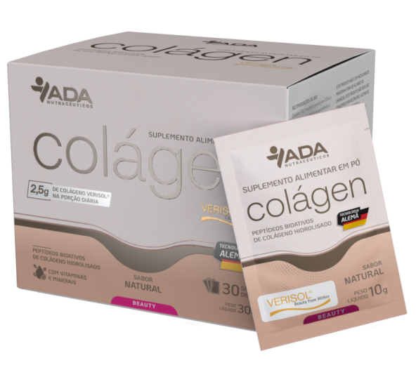 Colagen Verisol - Colágeno - 30 Sachês 10g Natural