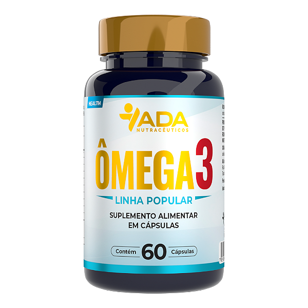 Ômega 3 Popular - 60 Cápsulas 1000mg