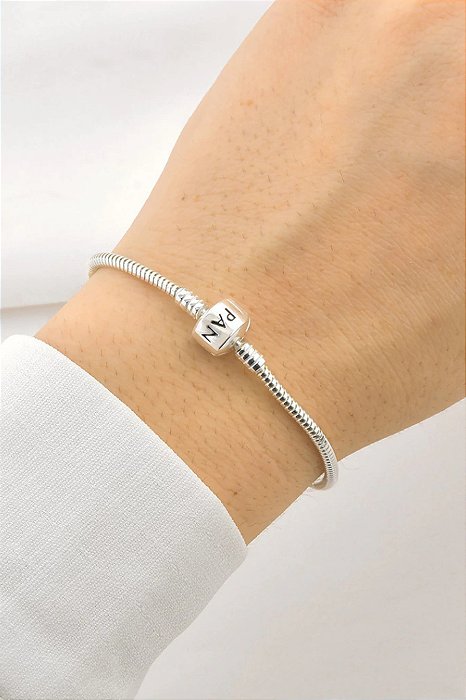 Pulseira para Berloques Tambor Liso