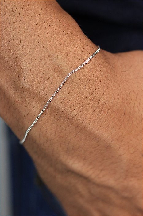 Pulseira Masculina Grumet Fina