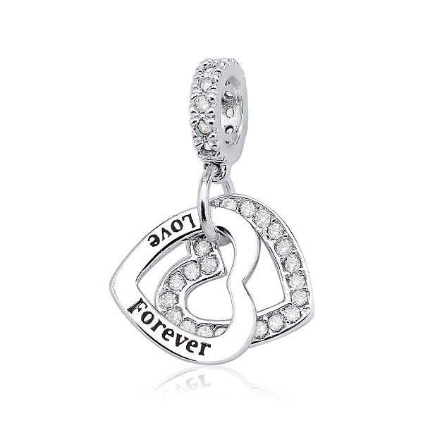 Berloque Dois Corações