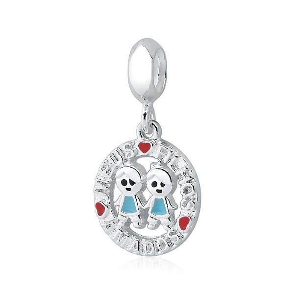 Berloque Filhos Amados (menino+menino)