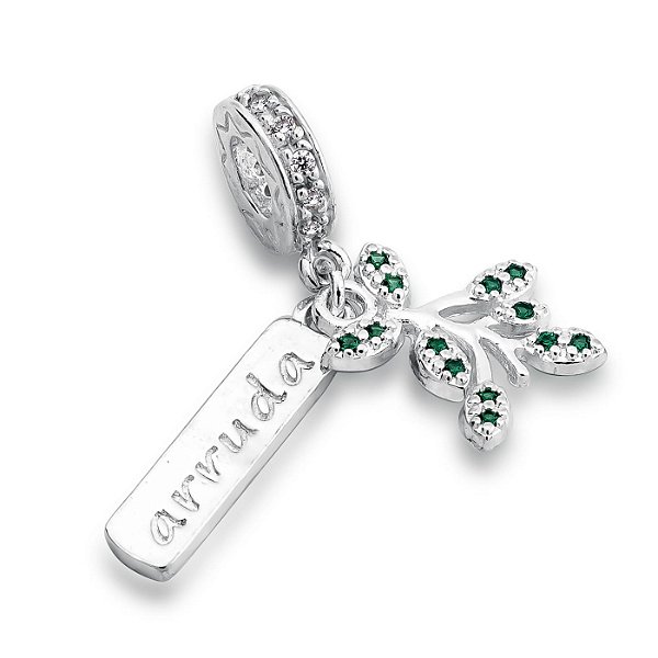 Berloque Arruda Plaquinha