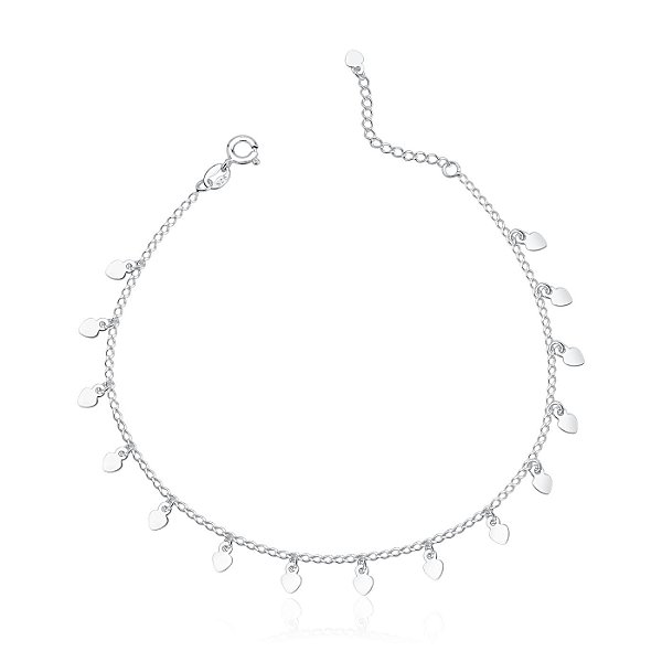 Tornozeleira Mini Corações